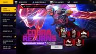 Click on Spend and Claim event tab (Image via Garena)